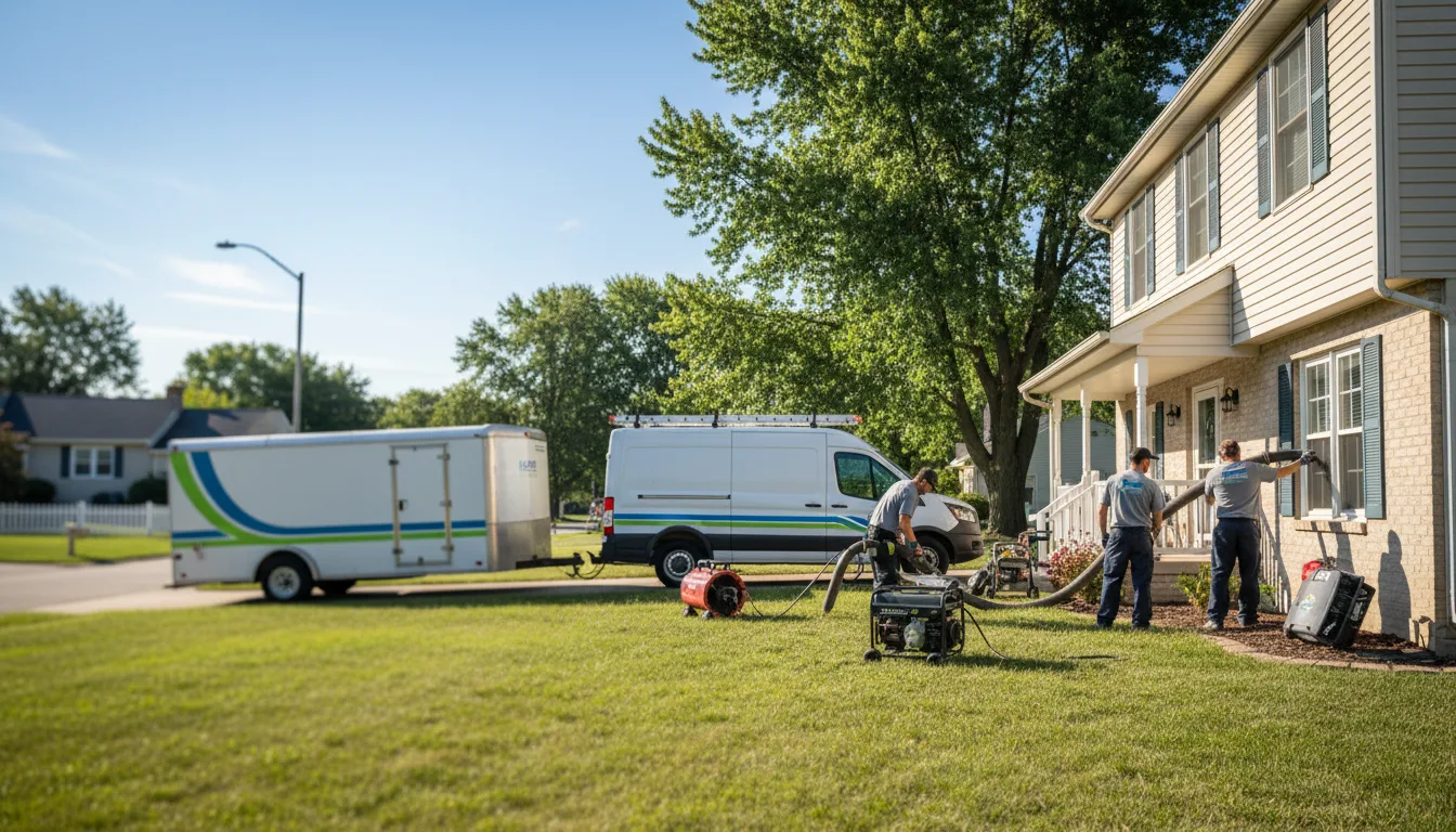 Flooded Basement Restoration And Cleanup With Repair in Saint Olaf, IA near me